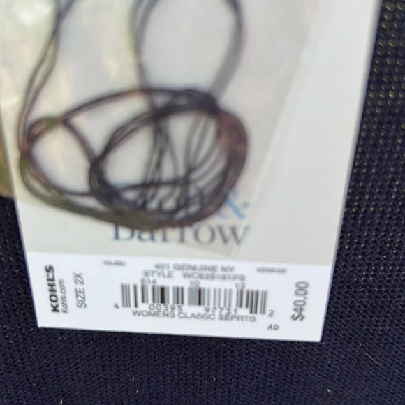 Navy blue cardigan with side pockets. Very roomy - Picture 4 of 4